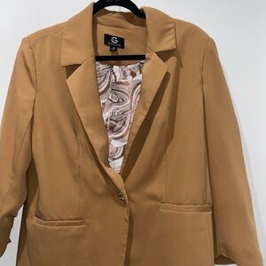 G by Giuliana Camel Blazer